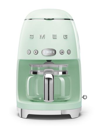 Smeg DCF02PGEU 10 Tassen Filterkaffeemaschine 1,4 l  (Grün) f&uuml;r 160,99 Euro