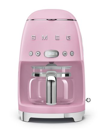 Smeg DCF02PKEU 10 Tassen Filterkaffeemaschine 1,4 l  (Pink) f&uuml;r 161,99 Euro