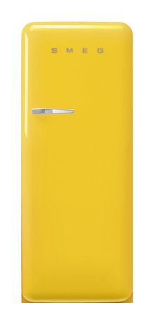 Smeg FAB28RYW6 270 l / 244 l Kühlschrank freistehend EEK: C 104 kWh Jahr  (Gelb) f&uuml;r 1.273,00 Euro