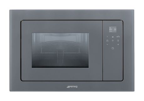 Smeg FMI120S2 Einbau-Mikrowelle 800 W Größe: klein Grill (Silber) f&uuml;r 499,00 Euro