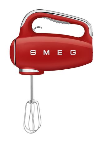 Smeg HMF01RDEU Handmixer 250 W 9 Stufen  (Rot) f&uuml;r 120,45 Euro