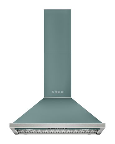 Smeg KCU94EGM Abluft/Umluft Dunstabzugshaube/Esse Wand 896 mm (Edelstahl, Grün) f&uuml;r 1.999,00 Euro