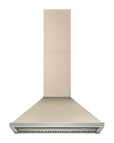 Smeg KCU94MLM Abluft/Umluft Dunstabzugshaube/Esse Wand 896 mm (Edelstahl, Beige) f&uuml;r 1.999,00 Euro