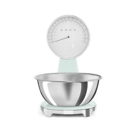 Smeg KSF01PGWW Elektronische Küchenwaage bis 5 kg Genauigkeit 1 g  (Grün) f&uuml;r 158,99 Euro