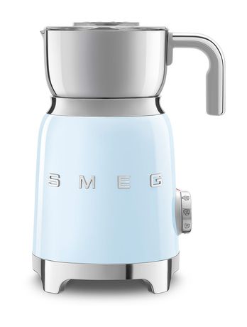 Smeg MFF01PBEU Milchaufschäumer Automatischer Milchaufschäumer/-wärmer ca. 250 ml  (Blau) f&uuml;r 193,99 Euro