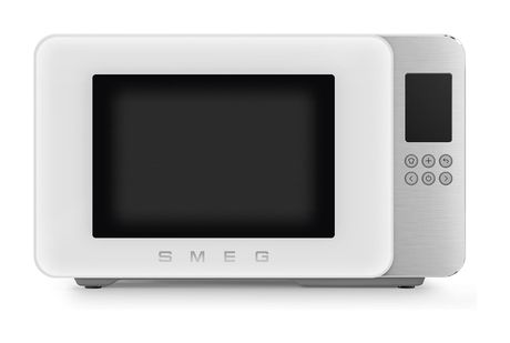 Smeg MOC01WHMEU Standgeräte Solo 1450 W Größe: mittel Grill  (Weiß) f&uuml;r 384,00 Euro