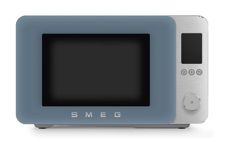Smeg MOC02SBMEU Freistehende Mikrowelle 1450 W Größe: mittel Grill  (Blau) f&uuml;r 499,00 Euro