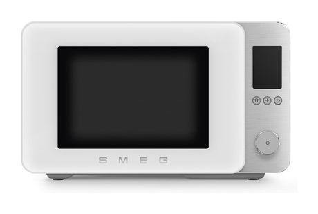 Smeg MOC02WHMEU Freistehende Mikrowelle 1450 W Größe: mittel Grill  (Weiß) f&uuml;r 469,00 Euro