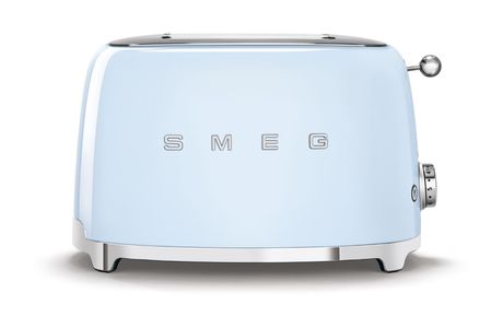 Smeg TSF01PBEU Toaster 950 W 2 Scheibe(n) 6 Stufen  (Blau) f&uuml;r 141,99 Euro