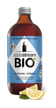 SodaStream 1024804490 Bio Zitrone Getränkesirup 500ml f&uuml;r 5,99 Euro