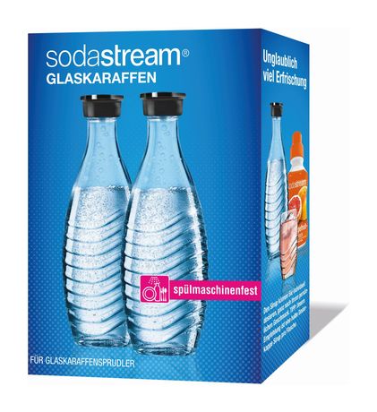 SodaStream 1047200490 Glaskaraffe Duopack f&uuml;r 19,99 Euro