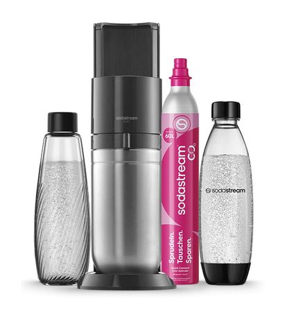 SodaStream Duo Standard Pack Wassersprudler  (Schwarz) f&uuml;r 113,99 Euro