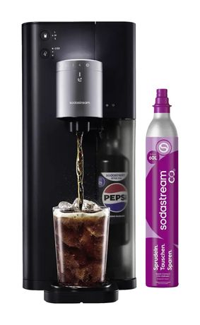 SodaStream Ultimate Multi-Drink Wassersprudler  (Schwarz, Silber) f&uuml;r 199,99 Euro