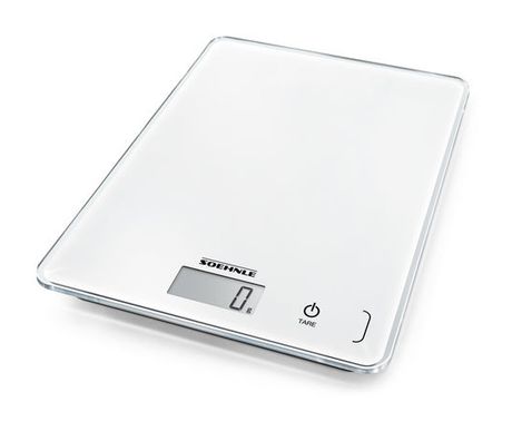 Soehnle 61501 Page Compact 300 Elektronische Küchenwaage bis 5 kg Genauigkeit 1 g  (Weiß) f&uuml;r 19,99 Euro