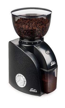 Solis Scala Zero Static Kaffeemühle für 300 g 135 W  (Schwarz, Silber) f&uuml;r 99,99 Euro