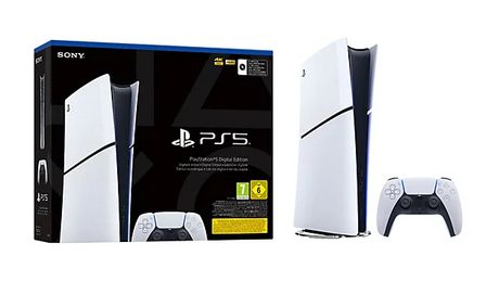 Sony PlayStation PS5 Digital Edition  825 GB  (Schwarz, Weiß) f&uuml;r 579,99 Euro