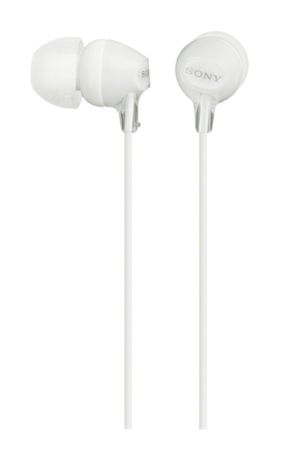 Sony MDR-EX15AP In-Ear Kopfhörer kabelgebunden  (Weiß) f&uuml;r 9,99 Euro