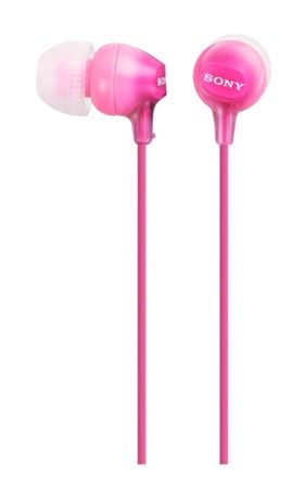 Sony MDR-EX15AP In-Ear Kopfhörer kabelgebunden  (Pink) f&uuml;r 9,99 Euro
