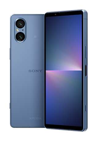 Technomarkt Sony GB Sim MP Zoll) (6.1 cm 5G expert Smartphone 15,5 128 von (holunderweiß) Android Kamera Xperia 48 Dreifach V 10 Dual