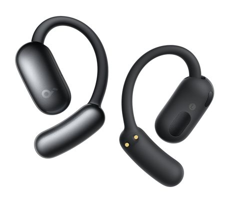 Soundcore Aerofit 2 Ohraufliegender Bluetooth Kopfhörer kabellos 10 h Laufzeit IP55 USB Typ-C  (Schwarz) f&uuml;r 99,99 Euro