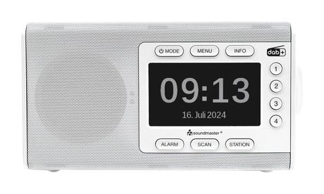 Soundmaster DAB900WE Bluetooth DAB+, FM Radio Tragbar  (Weiß) f&uuml;r 89,00 Euro