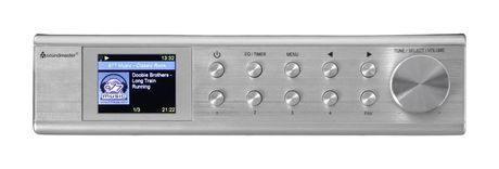 Soundmaster IR1500SI DAB+, FM, UKW Radio Internet  (Silber) f&uuml;r 83,49 Euro