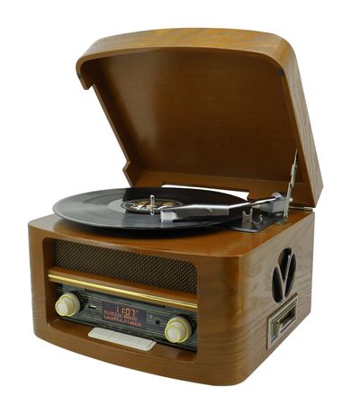 Soundmaster NR926 Nostalgie Stereoanlage  (Holz) f&uuml;r 219,00 Euro