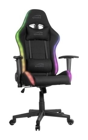 SPEEDLINK Regys RGB Gamingstuhl bis 150 kg (Schwarz) f&uuml;r 188,99 Euro