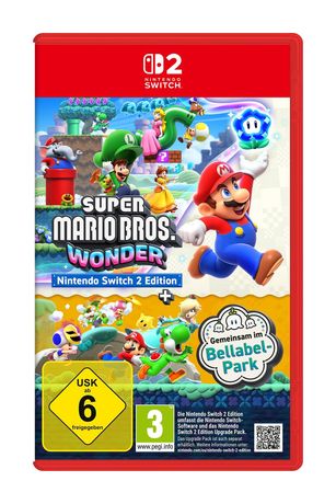 Super Mario Bros. Wonder - Nintendo Switch 2 Edition + Gemeinsam im Bellabel-Park (Nintendo Switch 2) f&uuml;r 69,99 Euro