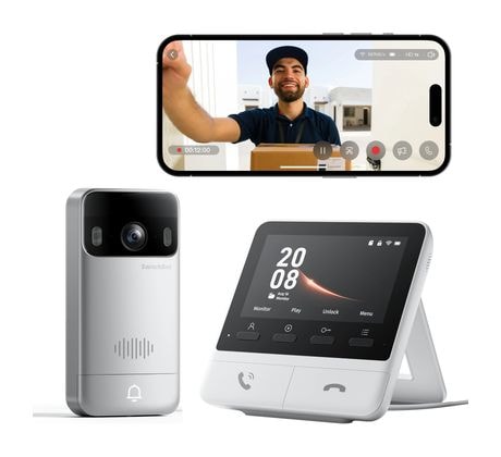 SwitchBot Videotürklingel  Wlan  (Weiß) f&uuml;r 107,99 Euro