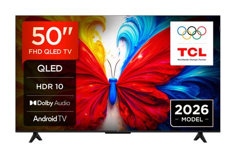 TCL 50S5L QLED 127 cm (50 Zoll) Fernseher 4K Ultra HD VESA 200 x 200 mm f&uuml;r 398,00 Euro