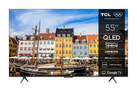 TCL 55QLED810K QLED 139,7 cm (55 Zoll) Fernseher 4K Ultra HD VESA 300 x 300 mm f&uuml;r 506,00 Euro