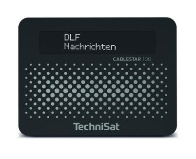 TechniSat Cablestar 100 Digital Radio Tragbar  (Schwarz) f&uuml;r 54,99 Euro