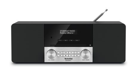TechniSat DigitRadio 3 IR Bluetooth DAB, FM Tragbar Radio (Schwarz, Silber)  von expert Technomarkt