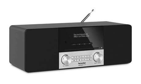TechniSat DigitRadio 3 ASA Bluetooth DAB, DAB+, FM Radio  (Schwarz, Silber) f&uuml;r 212,99 Euro