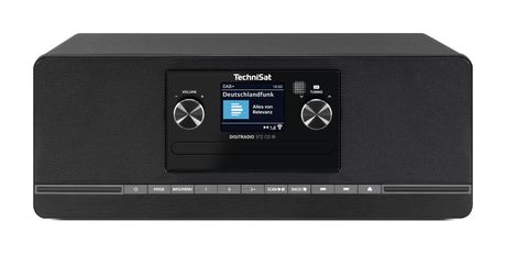 TechniSat DigitRadio 372CD IR Bluetooth DAB+, FM Radio Internet  (Schwarz) f&uuml;r 152,99 Euro