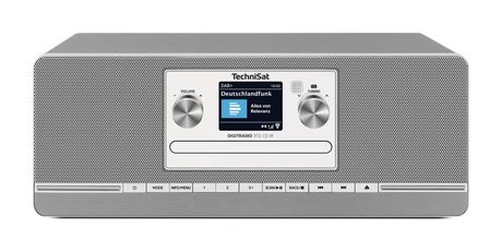 TechniSat DigitRadio  372CD IR Bluetooth DAB+, FM Radio Internet  (Anthrazit, Silber) f&uuml;r 157,99 Euro