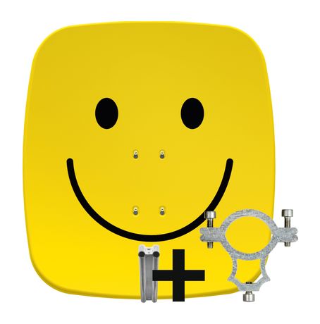 TechniSat SatMan 65 Plus Aluminium Sat-Spiegel  (Gelb) f&uuml;r 178,99 Euro