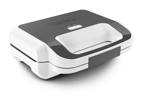 Tefal SW7011 Snack XL 2-in-1 Sandwichmaker 850 W  (Weiß/Edelstahl) f&uuml;r 76,49 Euro