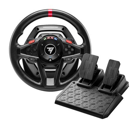 Thrustmaster T128 SimTask Farming Pack Lenkrad + Pedale + Schalthebel für PC, PlayStation PS4, PlayStation PS5  (Schwarz) f&uuml;r 379,99 Euro