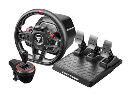 Thrustmaster T248R Shifter Pack Lenkrad + Pedale + Schalthebel für PlayStation 5, PC  (Schwarz) f&uuml;r 349,99 Euro