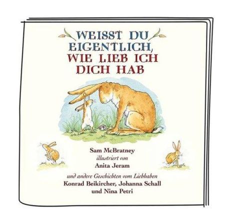 tonies 10000223 Weißt du eigentlich wie lieb ich dich hab? 35 min  (Mehrfarbig) f&uuml;r 16,99 Euro