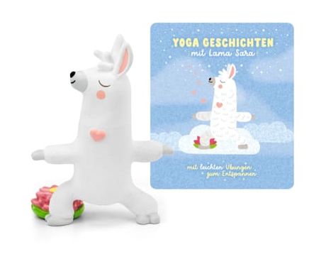 tonies 10002096 Yoga-Geschichten mit Lama Sara - Mit leichten Übungen zum Entspannen 60 min  (Mehrfarbig) f&uuml;r 16,99 Euro