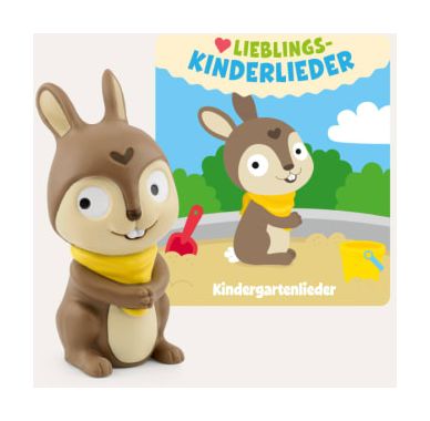 tonies 11002274  Lieblings-Kinderlieder Kindergartenlieder 50 min  (Braun, Gelb) f&uuml;r 16,99 Euro