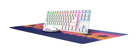 Trust GXT882 RGB-LED Gaming Tastatur RF Wireless  (Weiß) f&uuml;r 39,99 Euro