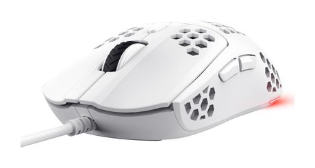 Trust GXT928 Helox 6400 DPI Gaming Maus Optisch  (Weiß) f&uuml;r 14,99 Euro