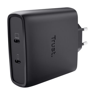 Trust Maxo USB-C-GaN-Ladegerät 100 W mit 2 Anschlüssen f&uuml;r 45,99 Euro