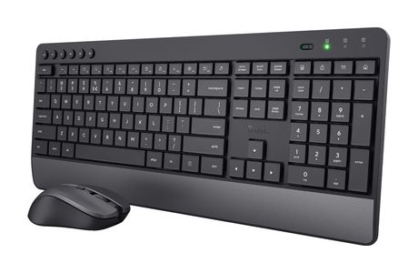 Trust Trezo Universal Tastatur RF Wireless  (Schwarz) f&uuml;r 29,99 Euro