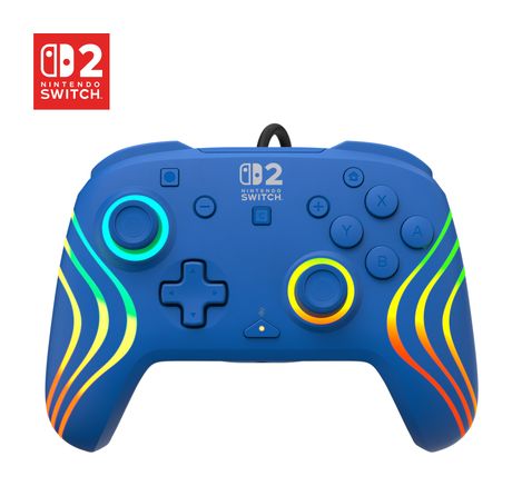 Turtle Beach Afterglow Wave Wired Controller Gamepad für Nintendo Switch/Switch 2/OLED  (Blau) f&uuml;r 32,49 Euro