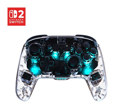 Turtle Beach Afterglow Wave Wireless Controller Gamepad für Nintendo Switch, Nintendo Switch 2, Nintendo Switch Lite, Nintendo Switch OLED  (Durchscheinend) f&uuml;r 58,49 Euro